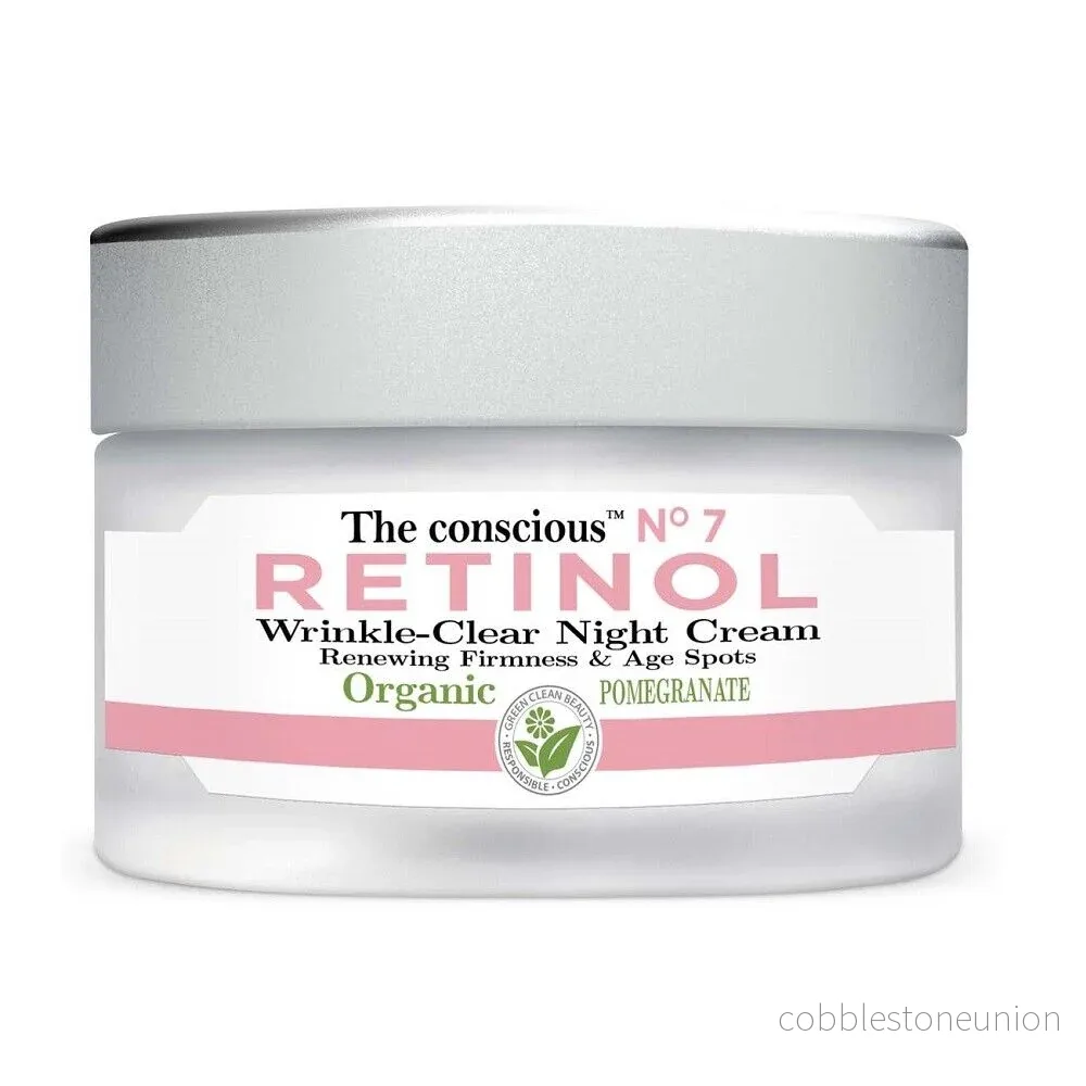 Biovene, The Conscious No.7, Retinol, Uppstramande nattkräm, För ansiktet, 50 ml