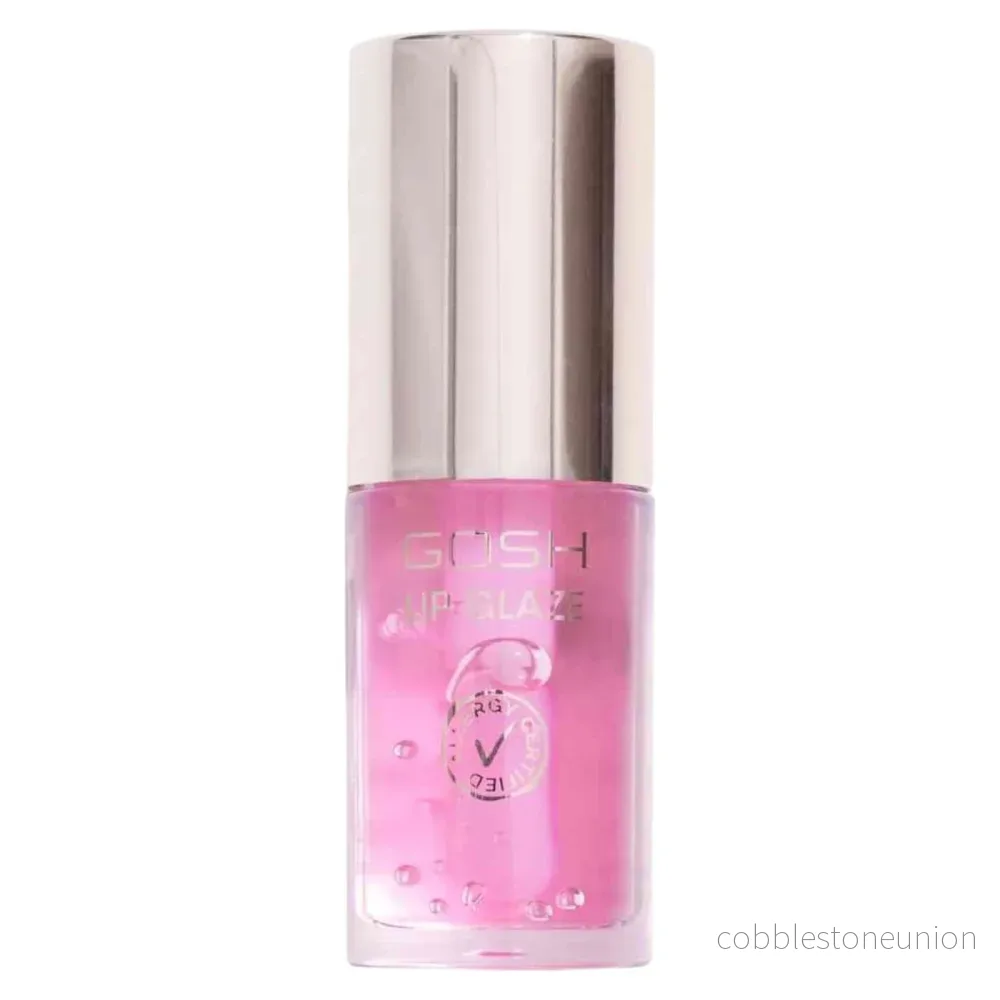 Gosh, Lip Glaze, Allergy Certified, Long-lasting shine, Lip gloss, 001, Choker pink, 5.5 ml Gosh, Lip Glaze, Allergy Certified, Long-lasting shine, Lip gloss, 001, Choker pink, 5.5 ml