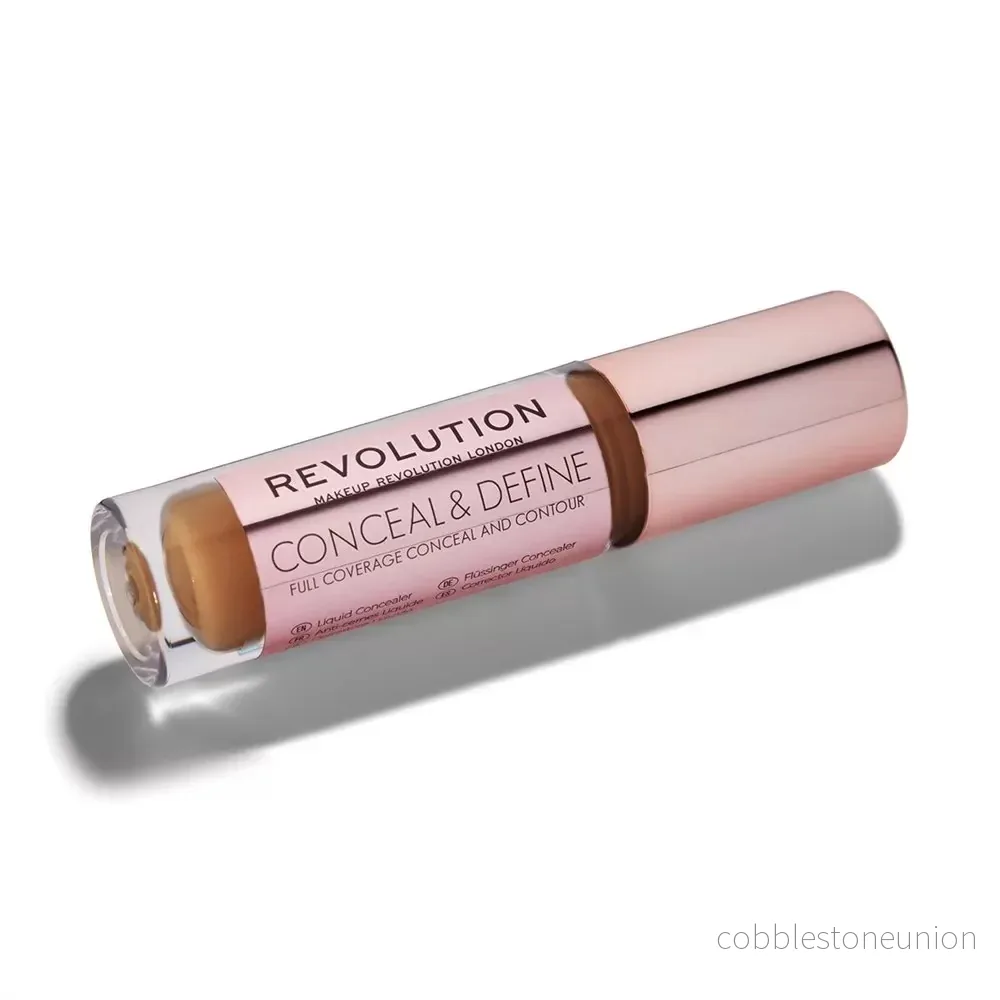 Makeup Revolution, Conceal & Define, Correcting, Flytande concealer, C 14, 4 g Makeup Revolution, Conceal & Define, Correcting, Flytande concealer, C 14, 4 g