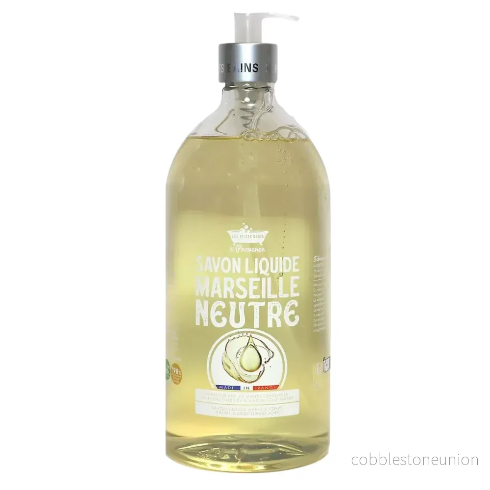 Les Petites Bains de Provence, Neutral, Duschgel, För känslig hud, 1000 ml