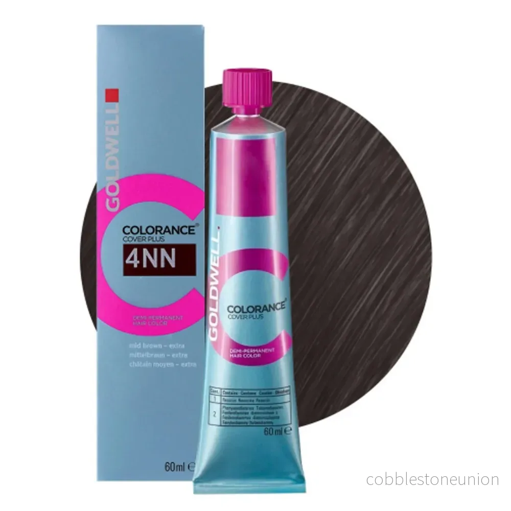 Goldwell, Colorance, Semipermanent hårfärg, 4NN Intensiv mellanbrun, 60 ml