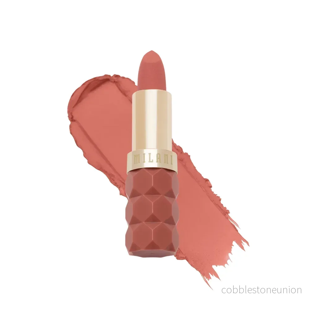 Milani, Color Fetish, Matt, Creamy Lipstick, 410, Flirt, 4 g