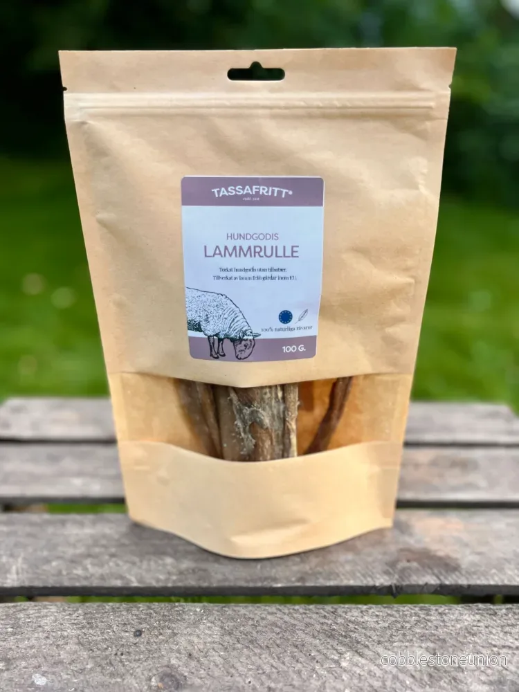 Hundgodis Lammrulle 100g