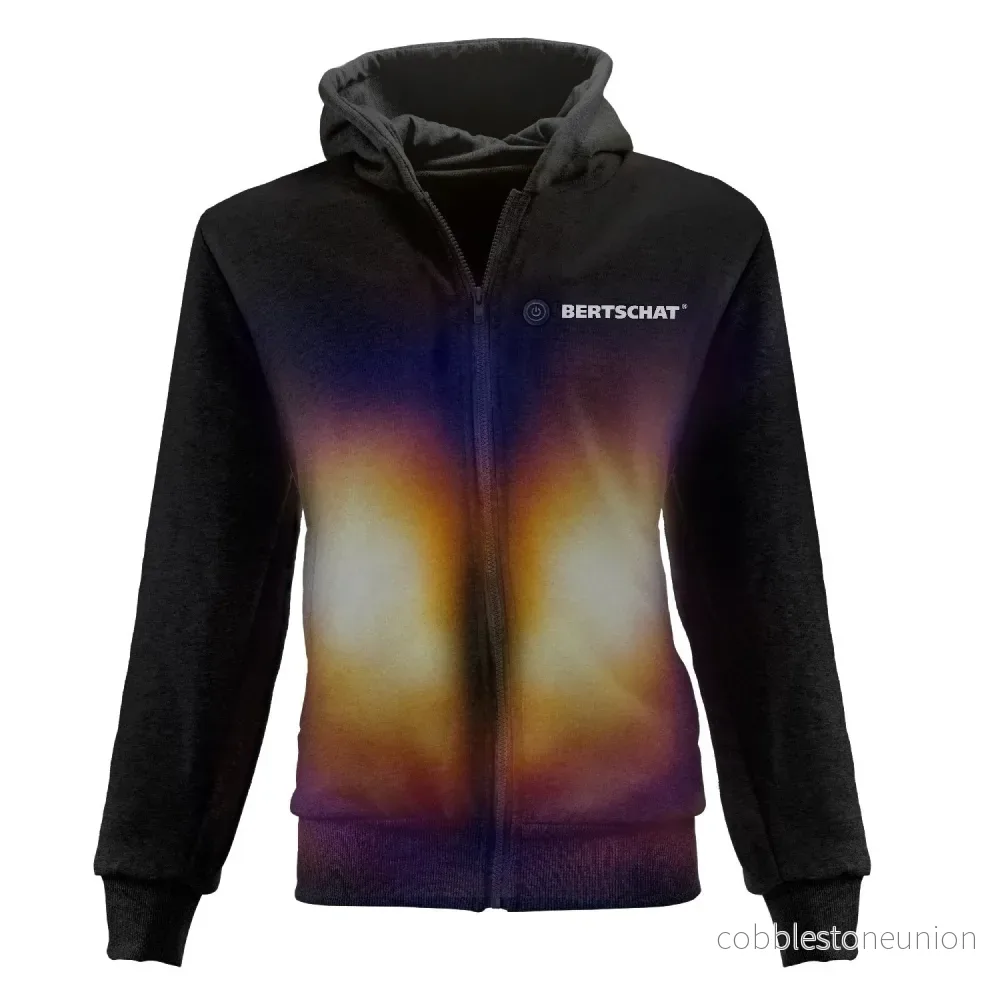 Uppvärmda Hoodie PRO | Herr - Svart - Bild 3