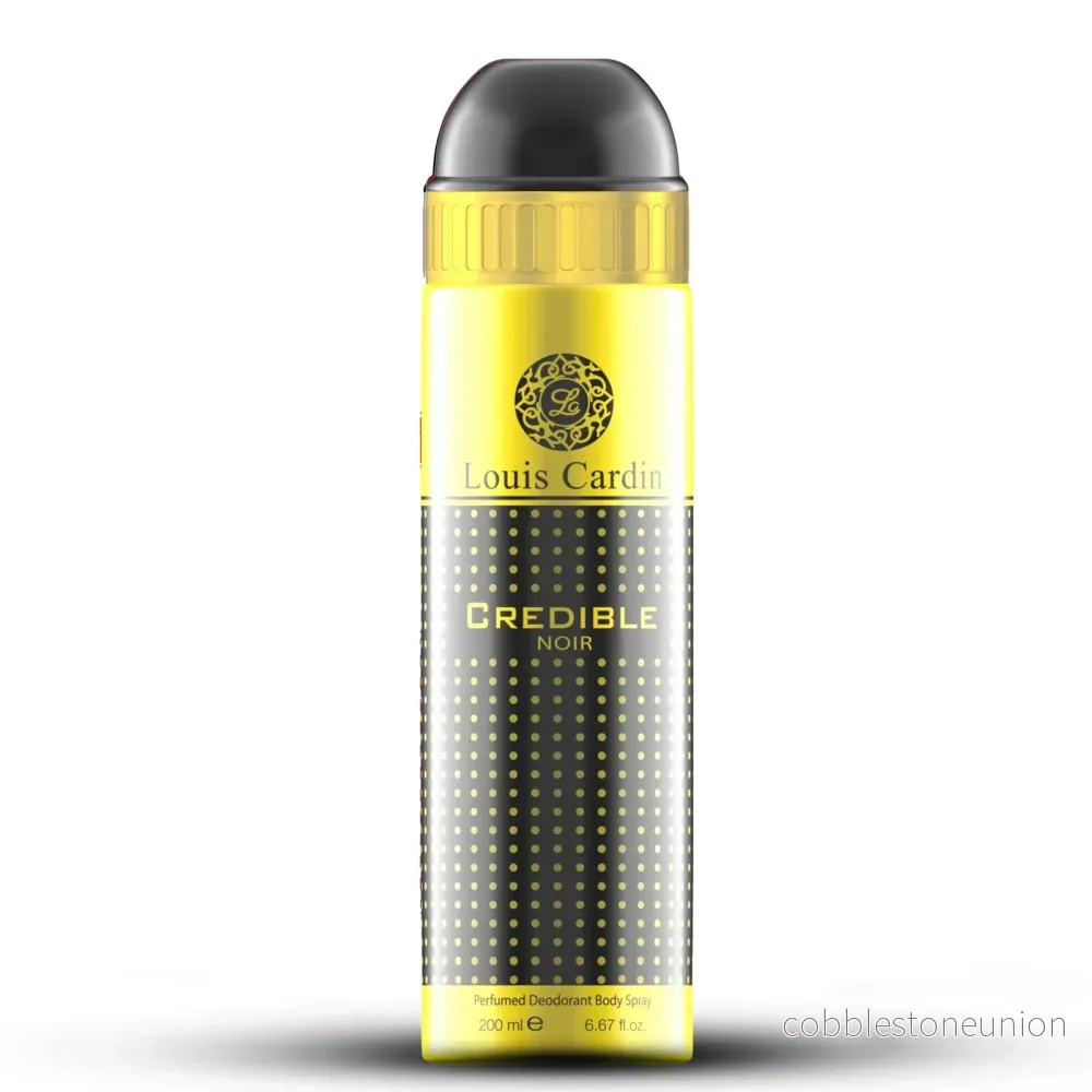 Louis Cardin, Credible Noir, Body spray, 200 ml Louis Cardin, Credible Noir, Body spray, 200 ml