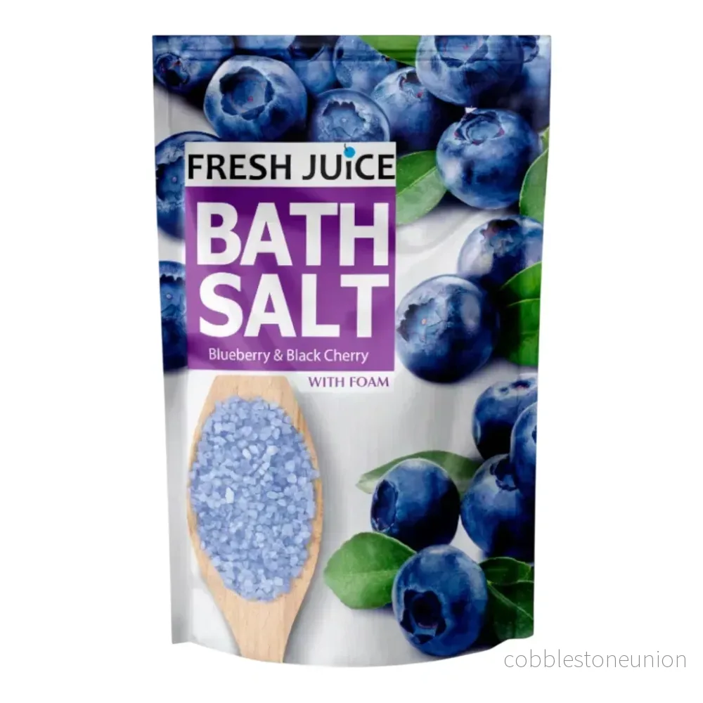 Färsk juice, blåbär & körsbär, dåligt salt, 500 g Färsk juice, blåbär & körsbär, dåligt salt, 500 g