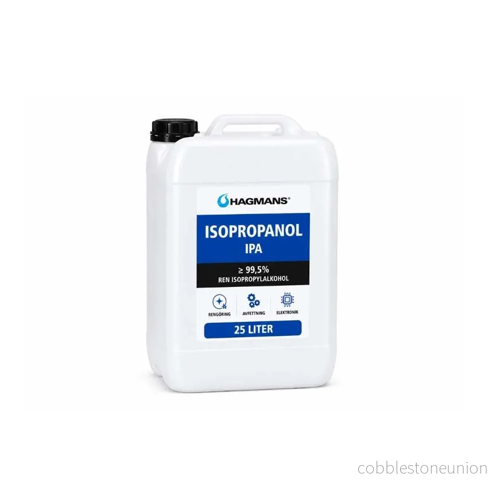 Isopropanol IPA 25L 99,5% – Hagmans