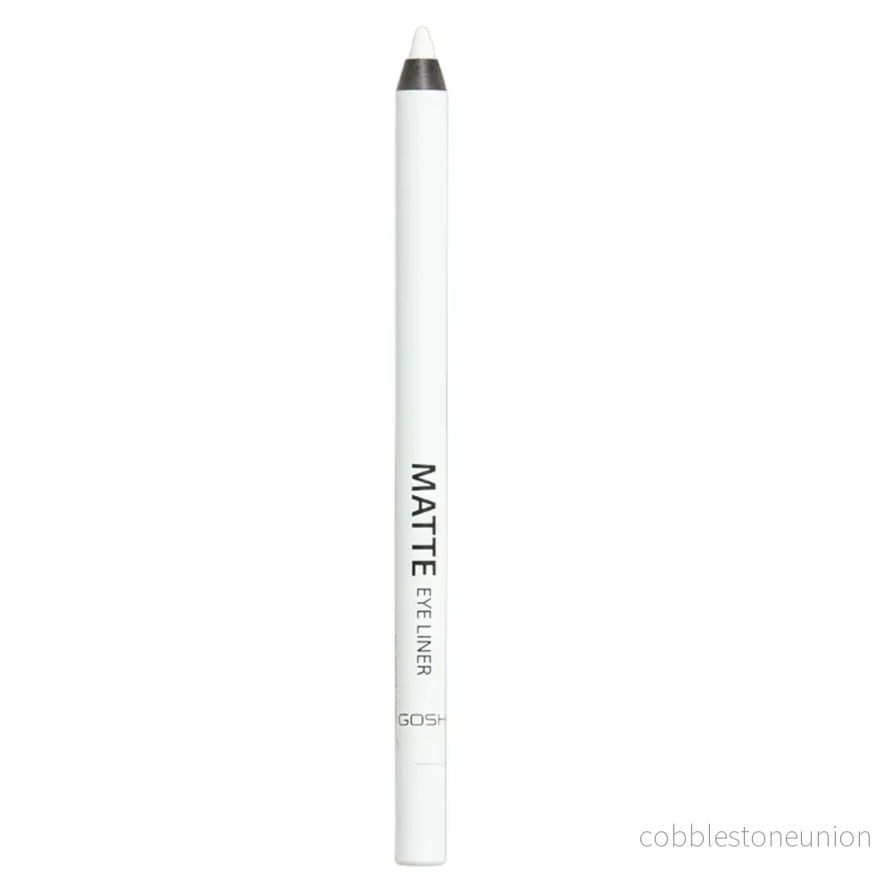 Gosh, Matte Eye Liner, Creamy Pencil, Kohl eyeliner, 001, Dover Vit, 1.2 g Gosh, Matte Eye Liner, Creamy Pencil, Kohl eyeliner, 001, Dover Vit, 1.2 g