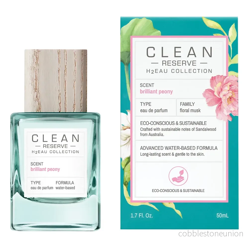 Clean, H2Eau Brilliant Peony, Eau de parfum, Unisex, 50 ml - Bild 2