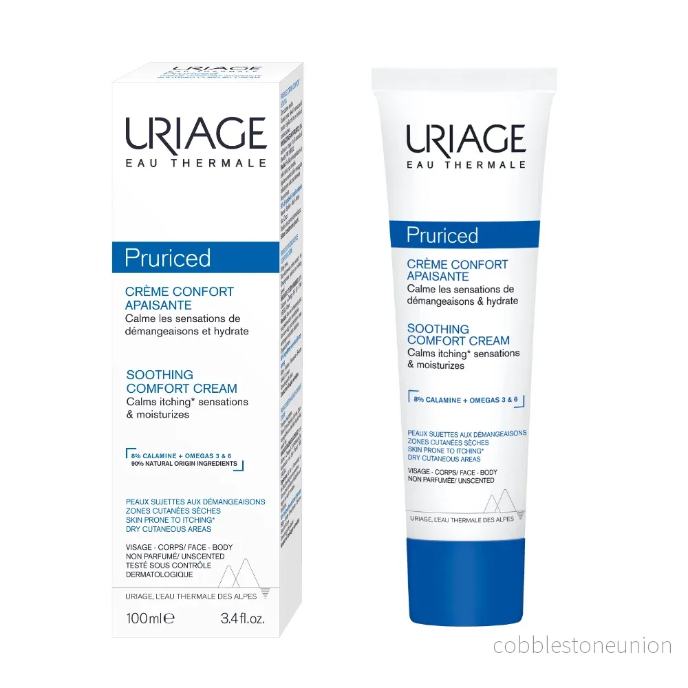 Uriage, Pruriced, Lugnande, Kräm, För ansiktet, 100 ml - Bild 2