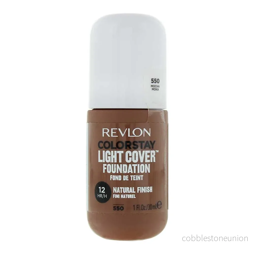 Revlon, ColorStay 12h, Natural Finish, Liquid Foundation, 550, Mocha, 54 ml