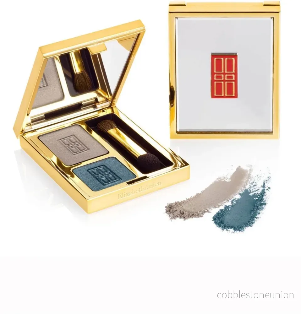 Elizabeth Arden, Beautiful Color Duo, Eyeshadow Powder, 06, Misty Teal, 2 Shades, 3 g Elizabeth Arden, Beautiful Color Duo, Eyeshadow Powder, 06, Misty Teal, 2 Shades, 3 g
