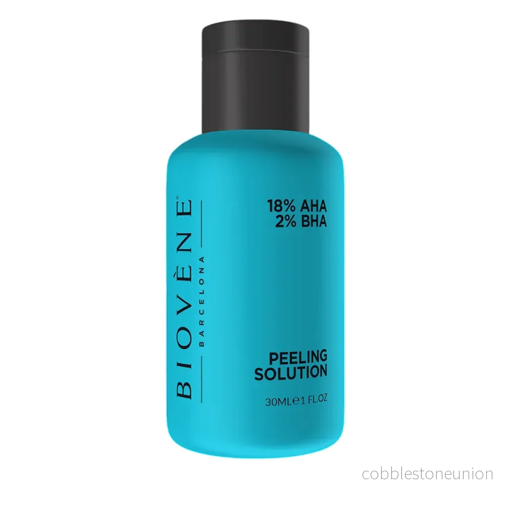 Biovene, Peelinglösning, 18% AHA, Jämn hudton, Serum, För ansiktet, 30 ml Biovene, Peelinglösning, 18% AHA, Jämn hudton, Serum, För ansiktet, 30 ml
