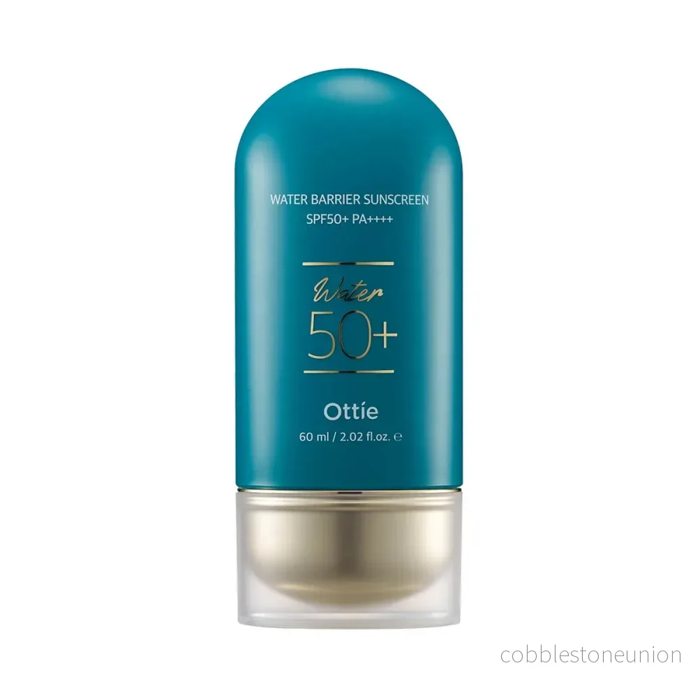 Ottie, Water Barrier, Hydrating & Moisturising, Solkräm, För ansiktet, SPF50+, 60 ml Ottie, Water Barrier, Hydrating & Moisturising, Solkräm, För ansiktet, SPF50+, 60 ml