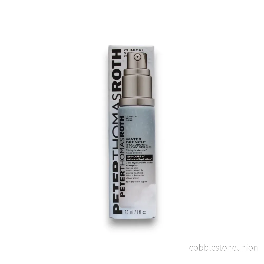 Peter Thomas Roth, Water Drench, Hyaluronsyra, Återfuktande, Serum, För ansiktet, 30 ml Peter Thomas Roth, Water Drench, Hyaluronsyra, Återfuktande, Serum, För ansiktet, 30 ml