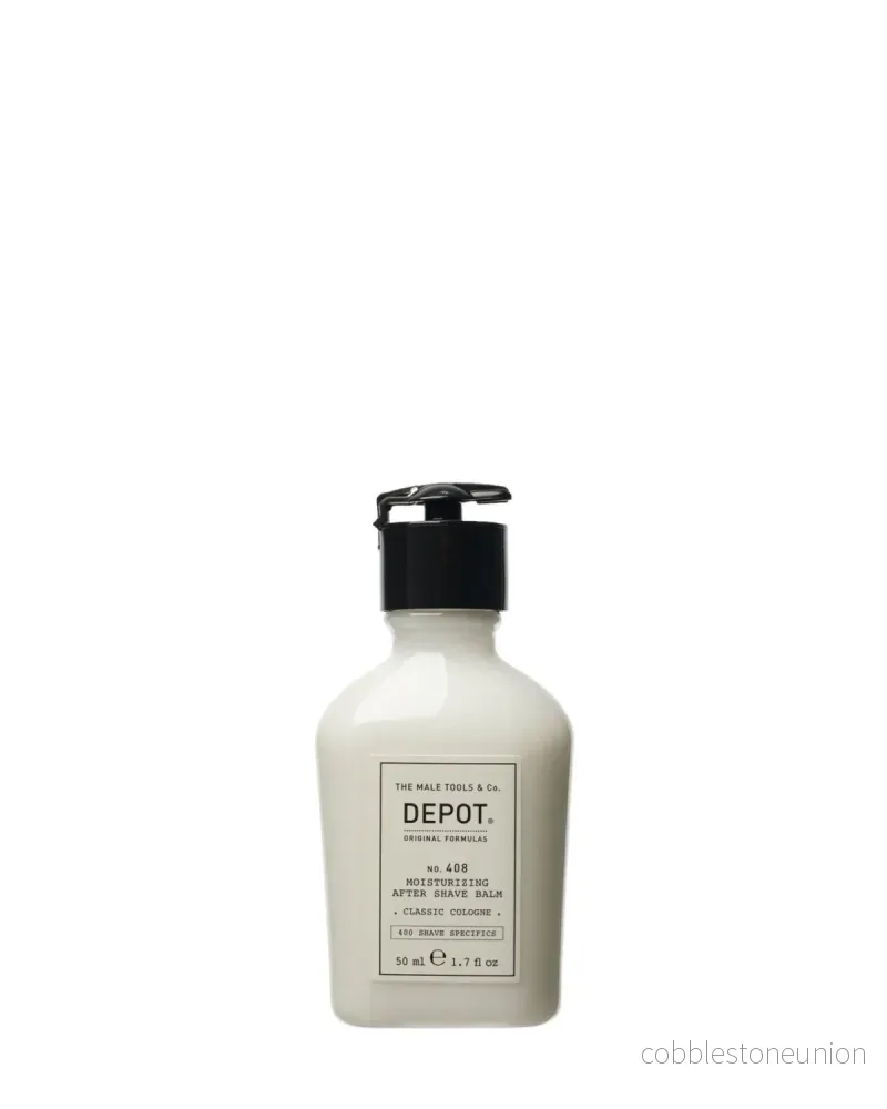 Depot, 400 Shave Specifics No. 408, Classic Cologne, Fuktgivande, Aftershave-balm, 50 ml