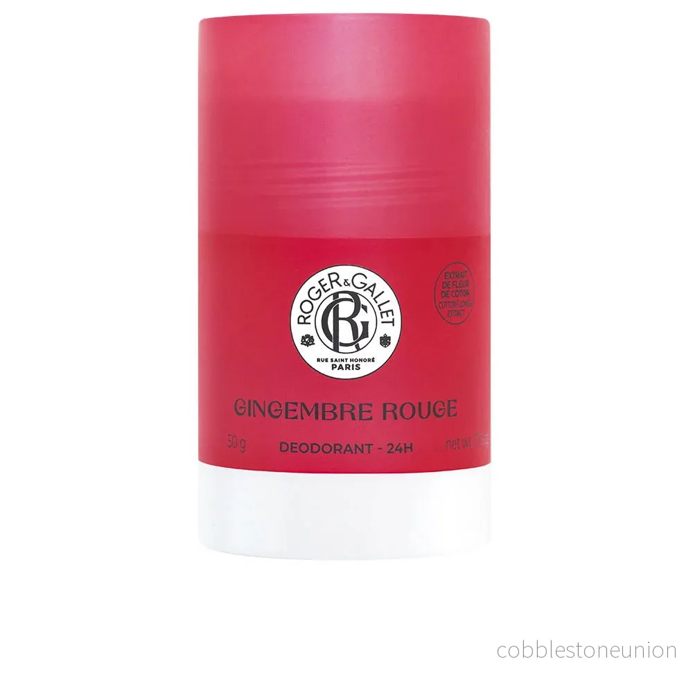 Roger & Gallet, Gingembre Rouge, 24-timmars skydd, Deodorantstick, För kvinnor, 50 g Roger & Gallet, Gingembre Rouge, 24-timmars skydd, Deodorantstick, För kvinnor, 50 g