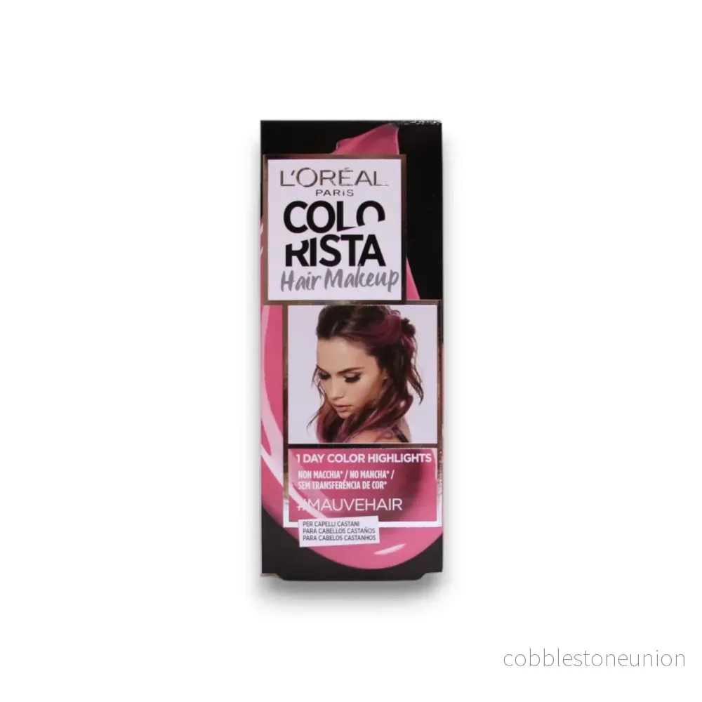 L’Oreal Paris, Colorista Hair Makeup, Semi-permanent hårfärg, #MAUVEHAIR, 30 ml L’Oreal Paris, Colorista Hair Makeup, Semi-permanent hårfärg, #MAUVEHAIR, 30 ml
