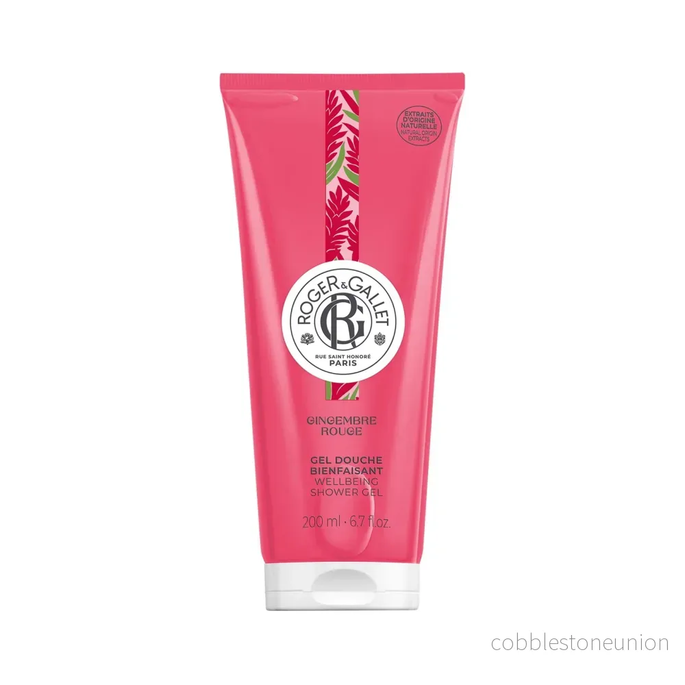 Roger & Gallet, Gingembre Rouge, Duschgel, För alla hudtyper, 200 ml Roger & Gallet, Gingembre Rouge, Duschgel, För alla hudtyper, 200 ml