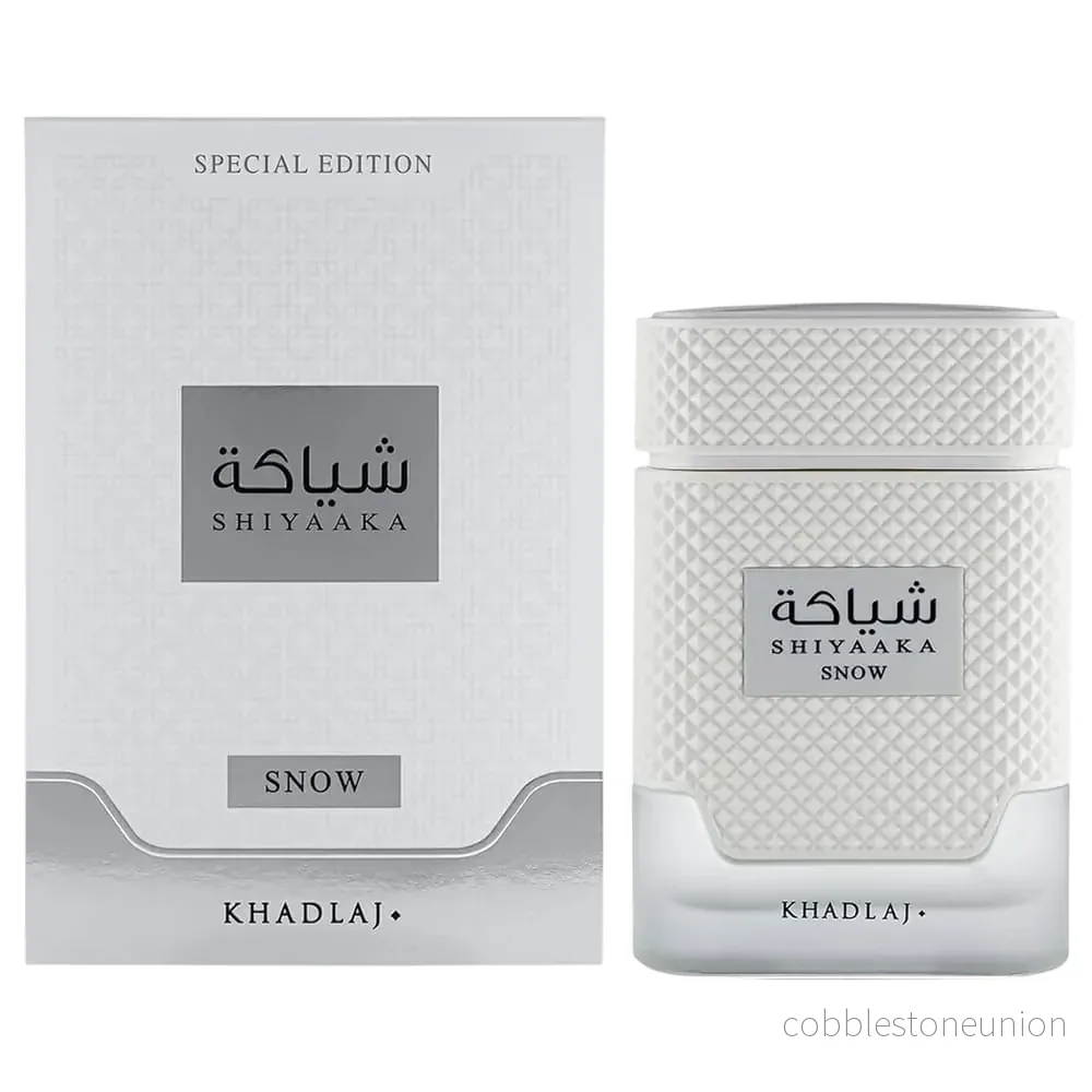 Khadlaj, Shiyaaka Snow, Eau de Parfum, För män, 100 ml