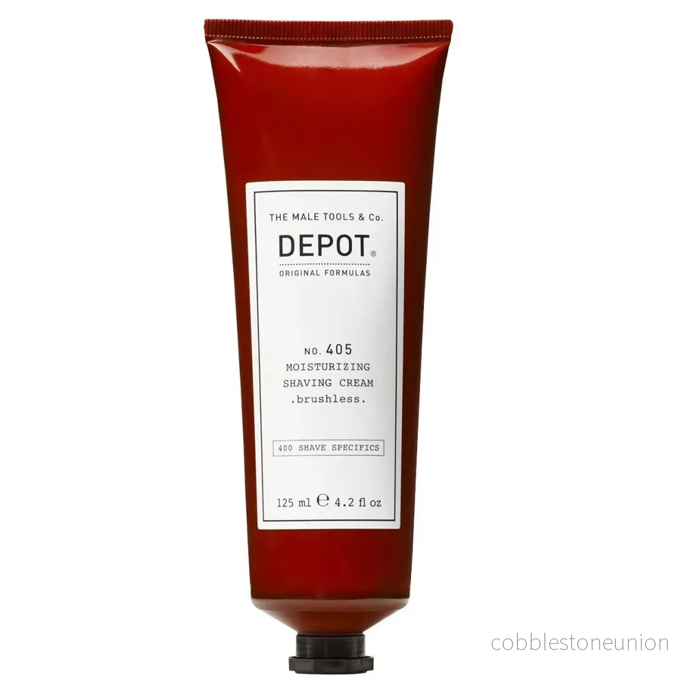 Depot, 400 Shave Specifics No. 405, Allantoin, Moisturizing, Shaving Cream, 125 ml Depot, 400 Shave Specifics No. 405, Allantoin, Moisturizing, Shaving Cream, 125 ml