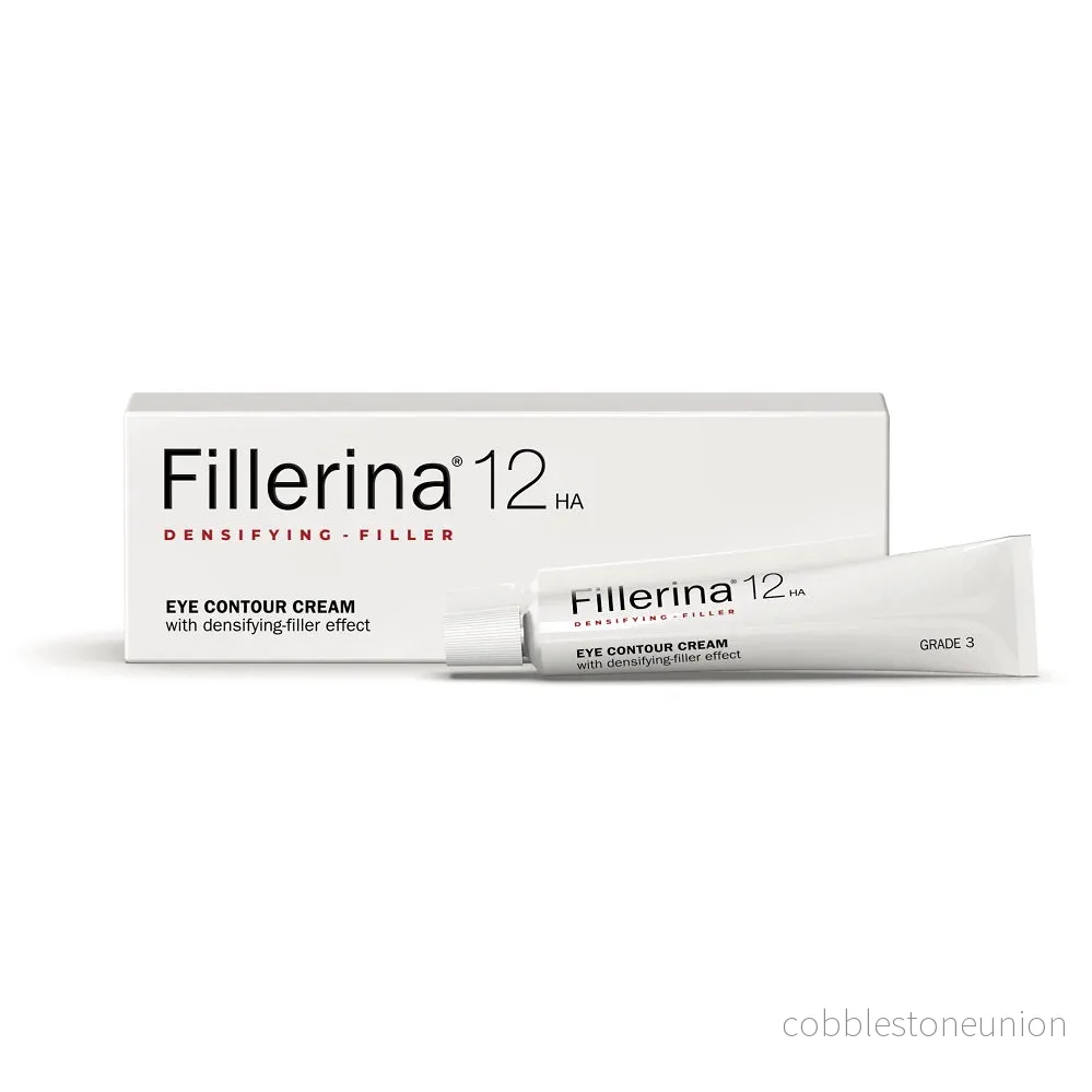 Labo Suisse, Fillerina 12HA Densifying Filler Grad 3, Återfuktande & Stärkande, Ögonkräm, 15 ml