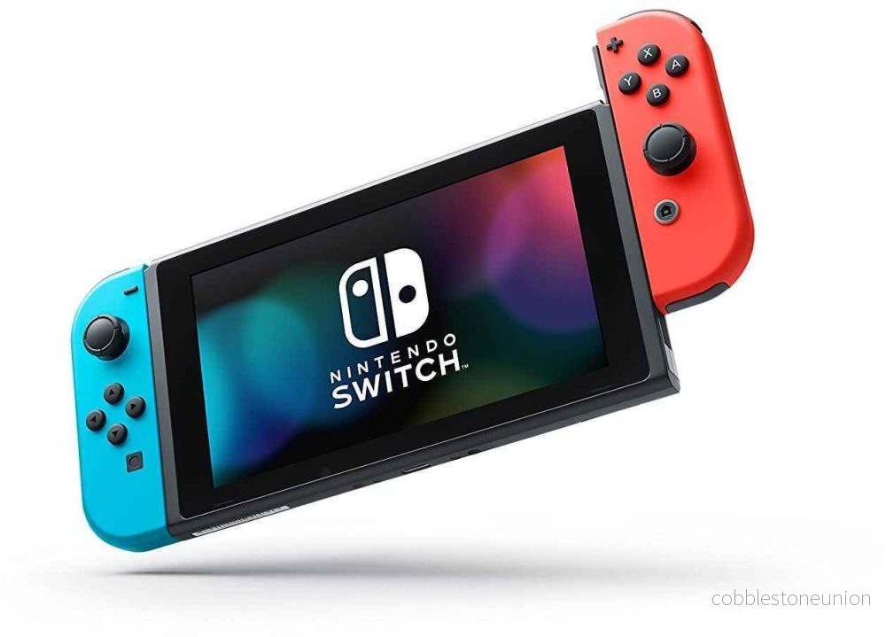 Nintendo Switch gamingkonsol 2020 med JoyCon-kontroller - Bild 2