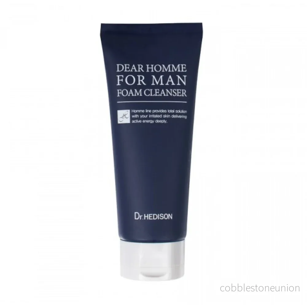 Dr. Hedison, Dear Homme, Aloe Vera, Soothing, Cleansing Foam, 140 ml Dr. Hedison, Dear Homme, Aloe Vera, Soothing, Cleansing Foam, 140 ml