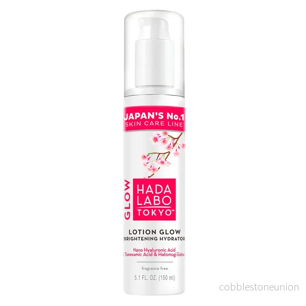 Hada Labo Tokyo, Glow, Hyaluronsyra, Lystergivande, Dag, Lotion, Ansikte, 150 ml