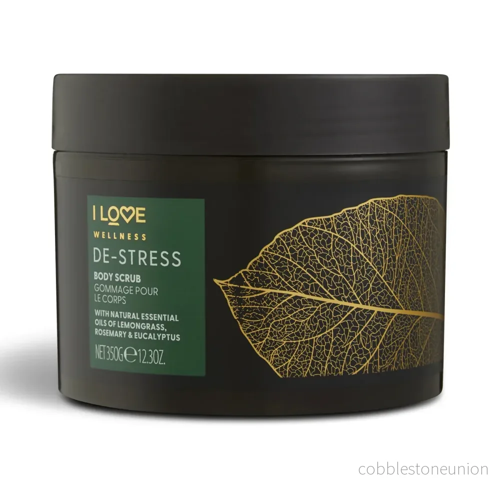 I Love, Wellness De-Stress, Vegan, Exfoliering, Kroppsskrubb, 350 g I Love, Wellness De-Stress, Vegan, Exfoliering, Kroppsskrubb, 350 g