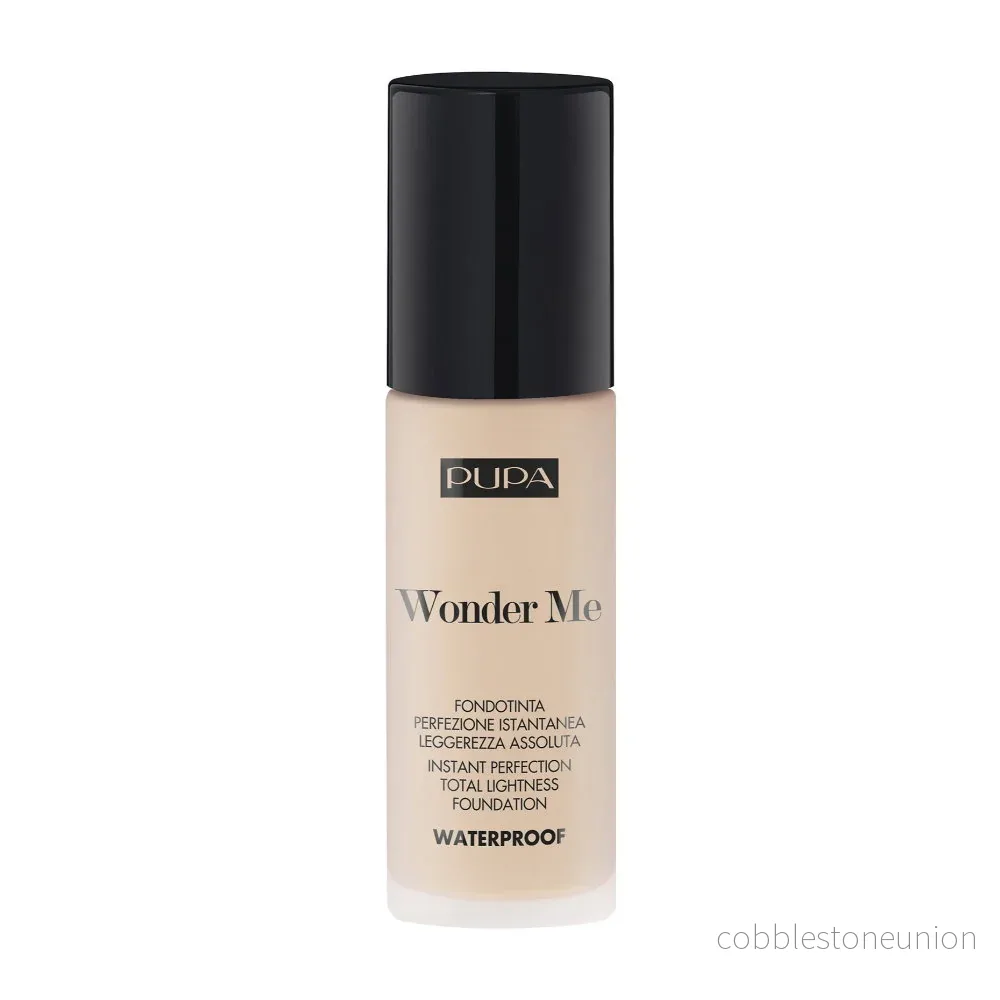 Pupa, Wonder Me, Paraben-Free, Waterproof, Liquid Foundation, 009, Alabaster - Neutral, 30 ml