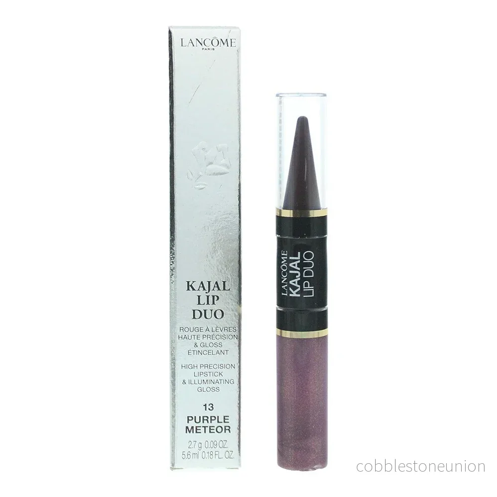 Lancôme, Kajal Lip Duo, Duo, Flytande läppstift, 13, Lila meteor, 2.7 g Lancôme, Kajal Lip Duo, Duo, Flytande läppstift, 13, Lila meteor, 2.7 g