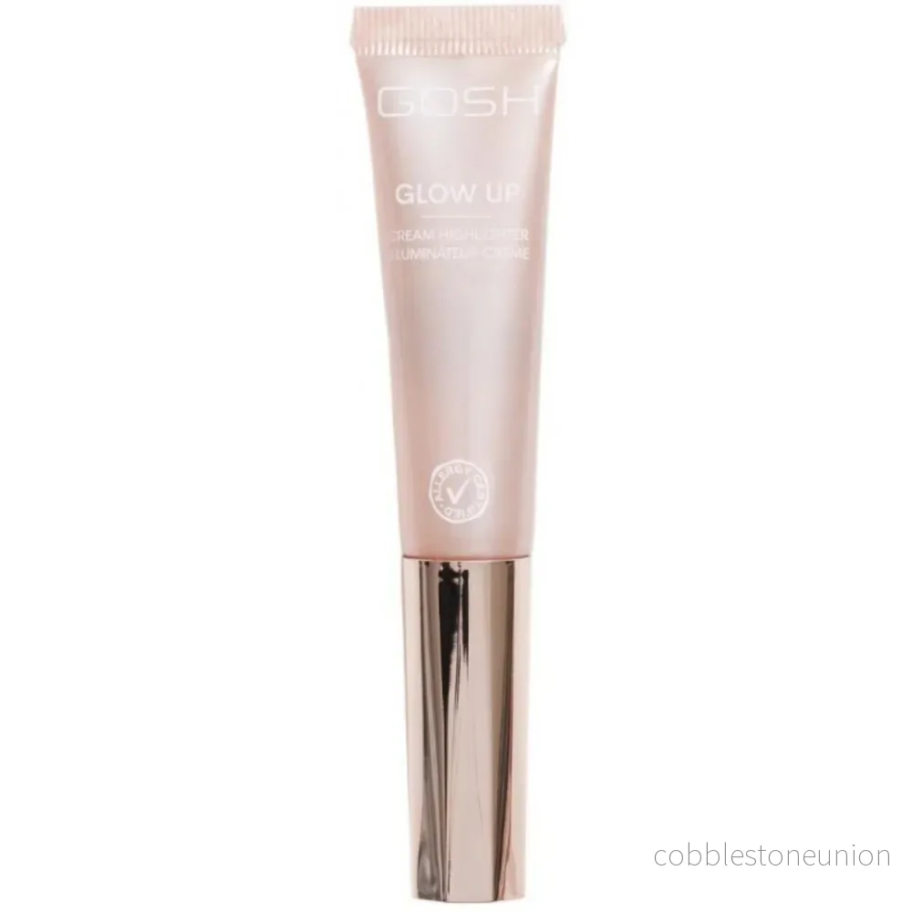Gosh, Glow Up, Lysande, Flytande highlighter, 001, Pärla, Ansikte, 14 ml