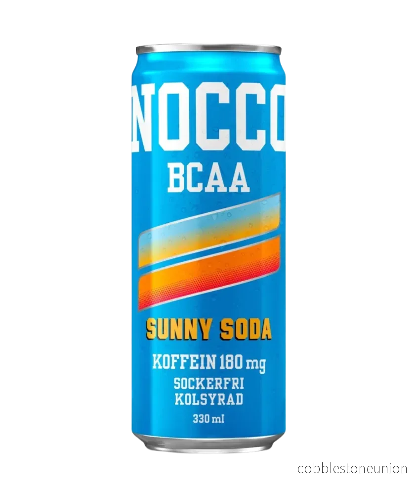 Nocco Sunny Soda 33cl burk 24-pack Nocco Sunny Soda 33cl burk 24-pack