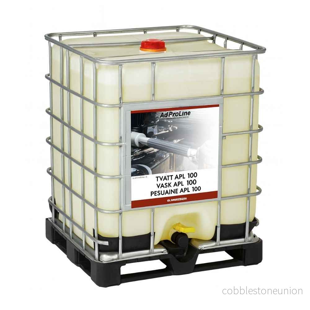 Alkalisk avfettning -Tvätt APL 100- 1000 Liter IBC