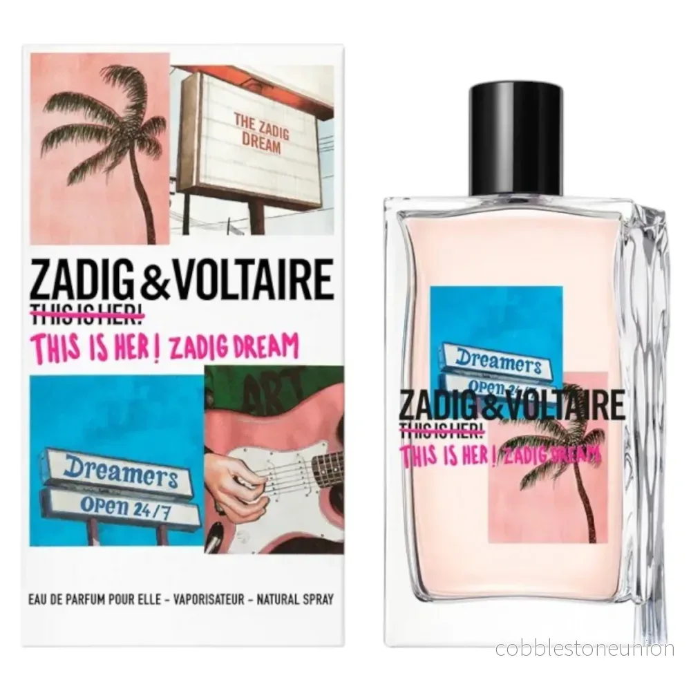 Zadig & Voltaire, This Is Her! Zadig Dream, Eau de Parfum, Dam, 50 ml Zadig & Voltaire, This Is Her! Zadig Dream, Eau de Parfum, Dam, 50 ml