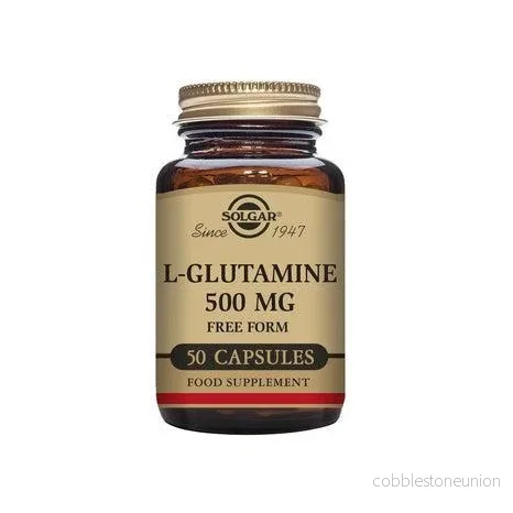 Solgar L-Glutamine 500 mg, 50 kapslar