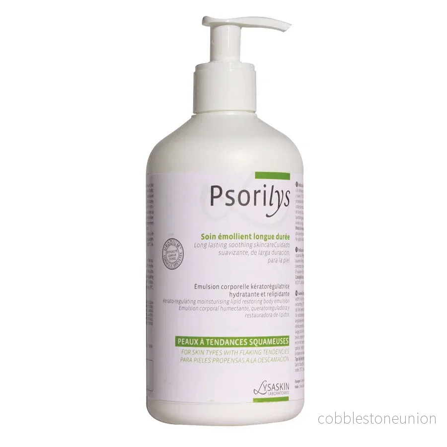 Lab Lysaskin, Psorilys, Protects & moisturizes, Body emulsion, 500 ml