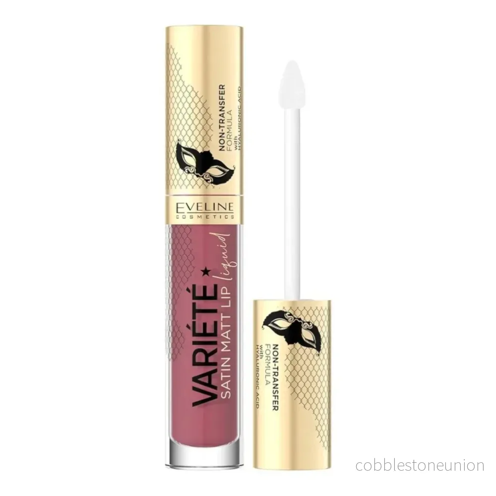 Eveline Cosmetics, Variete, Matt, Flytande läppstift, 03, Berry Shake, 4,5 ml Eveline Cosmetics, Variete, Matt, Flytande läppstift, 03, Berry Shake, 4,5 ml