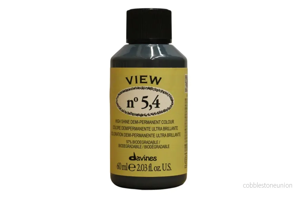 Davines, View, Semi-permanent hair color, 5.4 , 60 ml