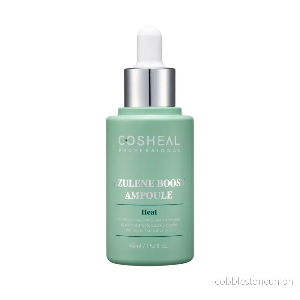 Cosheal, Azulene Boost Ampoule, Läkning, Serum, För ansiktet, 45 ml