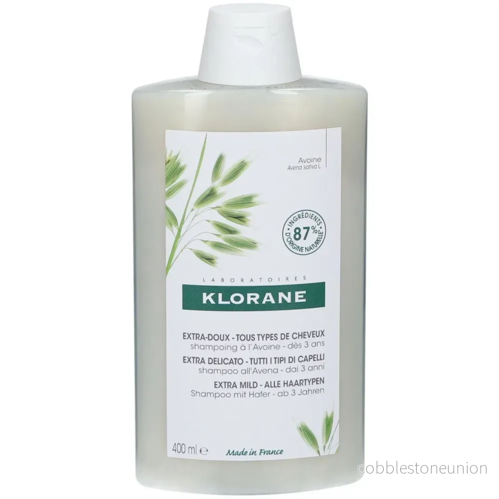 Klorane, Havre Milk, Milt Schampo, Skonsam rengöring, 400 ml Klorane, Havre Milk, Milt Schampo, Skonsam rengöring, 400 ml