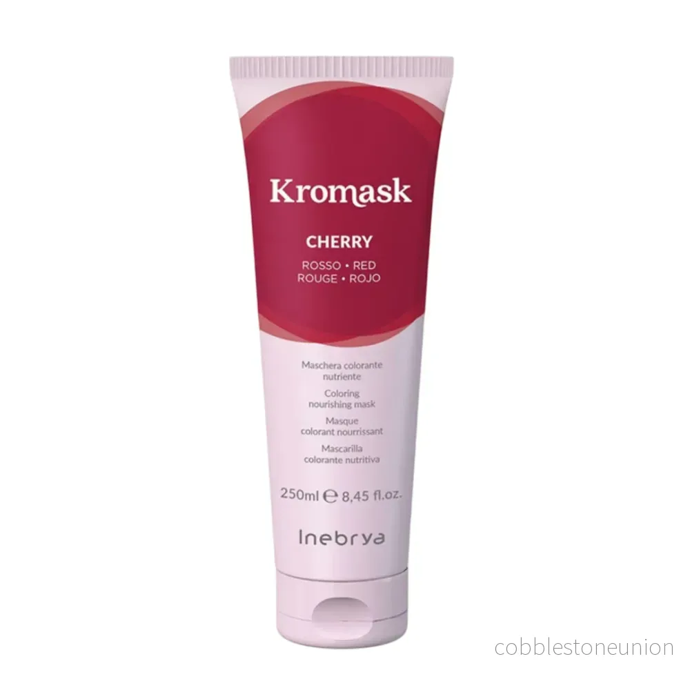 Inebrya, Kromask, Hårfärgningskräm mask, Näringsrik, Cherry, 250 ml Inebrya, Kromask, Hårfärgningskräm mask, Näringsrik, Cherry, 250 ml