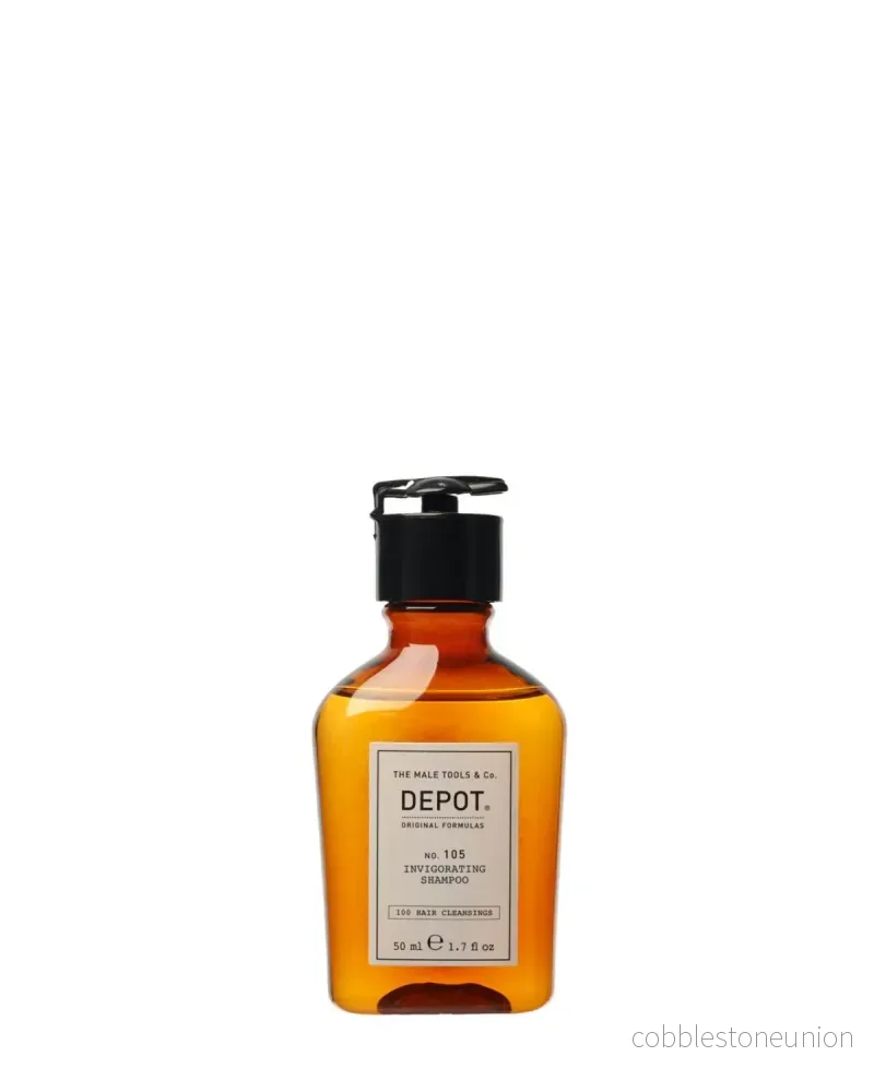 Depot, 100 Hair Cleansing No. 105, Multivitamin Komplex, Schampo, Mot håravfall, 50 ml Depot, 100 Hair Cleansing No. 105, Multivitamin Komplex, Schampo, Mot håravfall, 50 ml