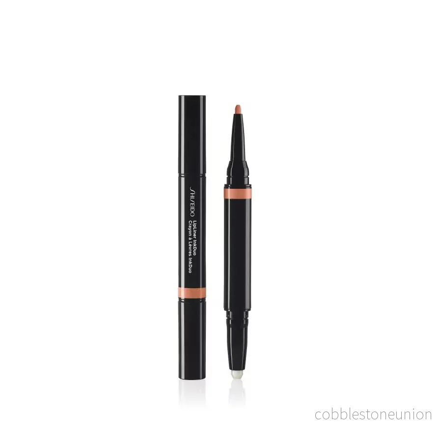 Shiseido, InkDuo, Dubbeländad, Läppenna, 02, Beige, 1.1 g
