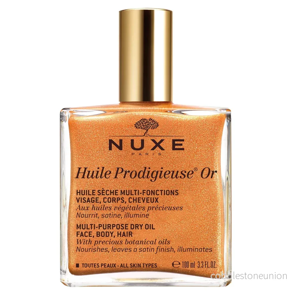 Nuxe, Huile Prodigieuse Or Multi-Purpose, Kroppsolja, För kropp, ansikte & hår, 100 ml Nuxe, Huile Prodigieuse Or Multi-Purpose, Kroppsolja, För kropp, ansikte & hår, 100 ml