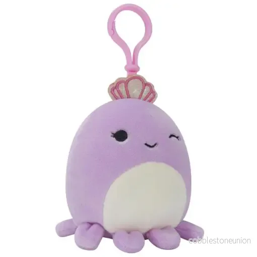 Squishmallows Clip-On Violet The Purple Octopus 9 Cm - Bild 2