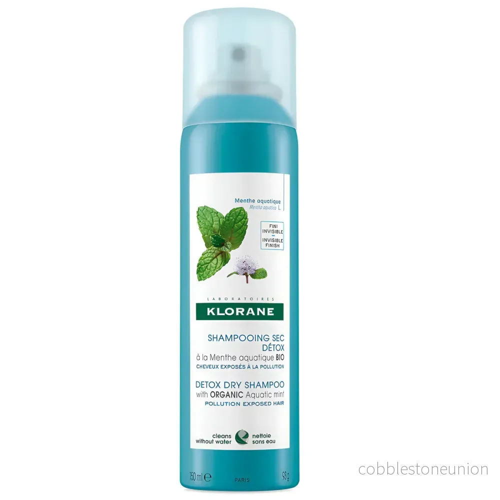 Klorane, Detox, Mynta, Torrschampo, Klarläggande, 150 ml Klorane, Detox, Mynta, Torrschampo, Klarläggande, 150 ml
