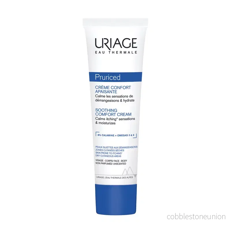 Uriage, Pruriced, Lugnande, Kräm, För ansiktet, 100 ml