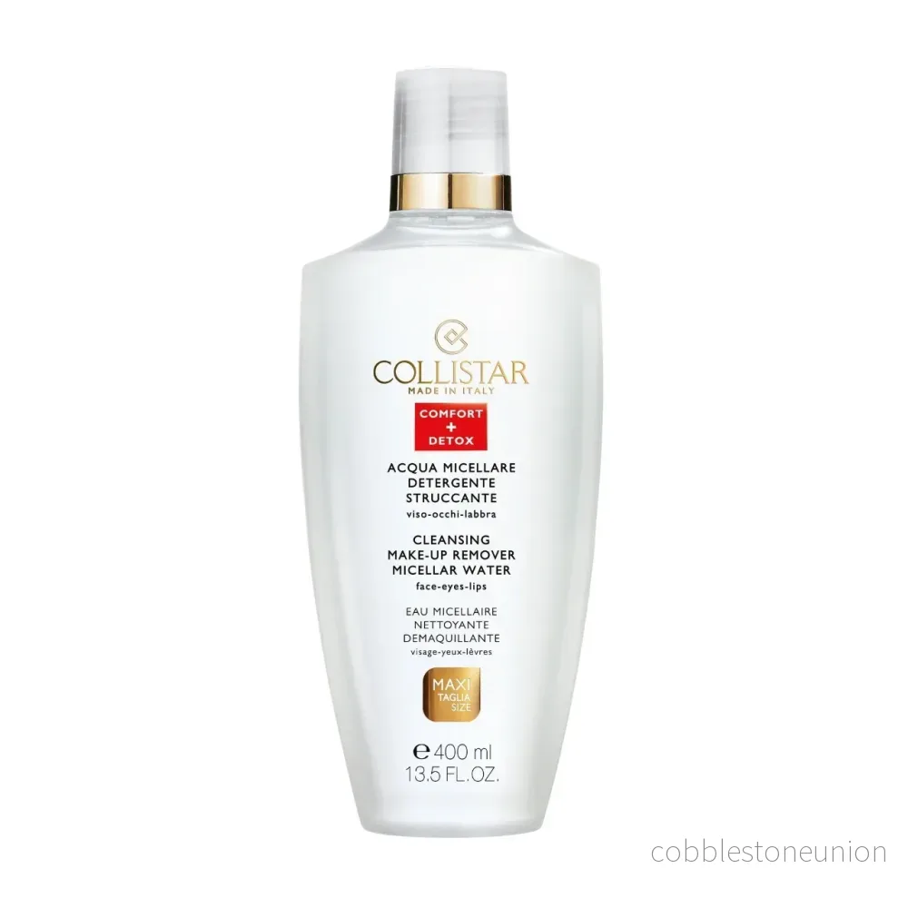 Collistar, Aacqua Micellare Detergente Struccante, Make-up Remover, Micellar Water, For all skin types, 400 ml Collistar, Aacqua Micellare Detergente Struccante, Make-up Remover, Micellar Water, For all skin types, 400 ml